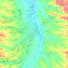Carte topographique Fleurance, altitude, relief