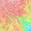 Carte topographique Roter Fluss, altitude, relief