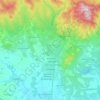 Carte topographique Gengeß, carte du relief, carte des altitudes