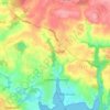 Carte topographique La Forêt-Fouesnant, altitude, relief