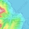Carte topographique Bab El Oued, relief, altitude