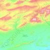 Carte topographique Gourrama, carte du relief, carte des altitudes