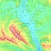 Carte topographique Miranda de Arga, carte du relief, carte des altitudes
