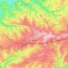 Carte topographique Herve, altitude, relief