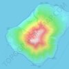Carte topographique Stromboli, carte du relief, carte des altitudes
