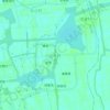 Carte topographique 红旗塘, altitude, relief