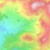 Carte topographique Roșia Montană, altitude, relief
